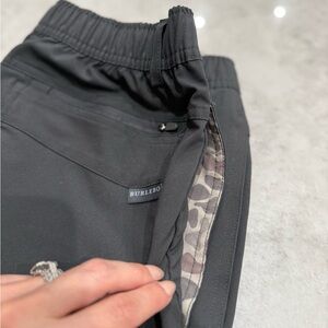 BURLEBO Men's Black Joggers